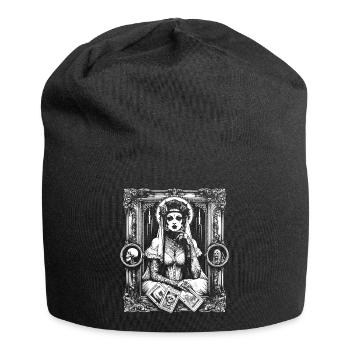 Victorian Tarot Chart - Jersey Beanie - black - Front