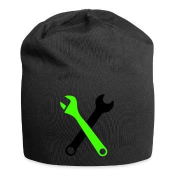 Clé à outils 1 - Bonnet en jersey - noir - Devant
