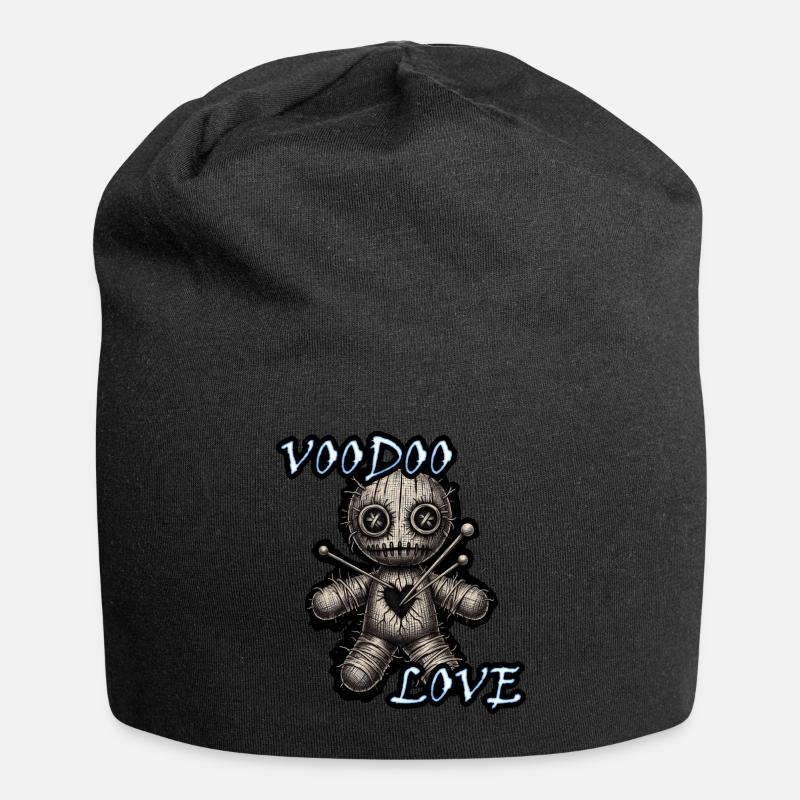 VOODOO LOVE Boy - Jersey-Beanie - Schwarz