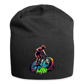 Vélo VTT - Bonnet en jersey - noir - Devant