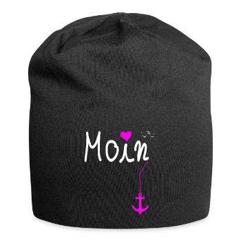 Moin T-Shirt Ancre Mer du Nord Mer du Nord Mer Baltique - Bonnet en jersey - noir - Devant