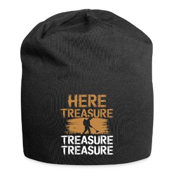 Treasure hunter design for explorers - Jersey Beanie - black - Front