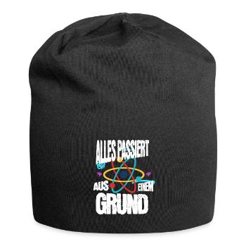 Lustiger Physiker Spruch als Geschenk - Jersey-Beanie - Schwarz - Vorne