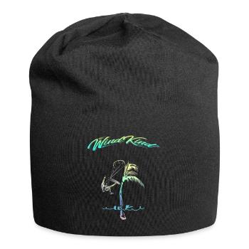 Kitesurfer Palme - Jersey-Beanie - Schwarz - Vorne