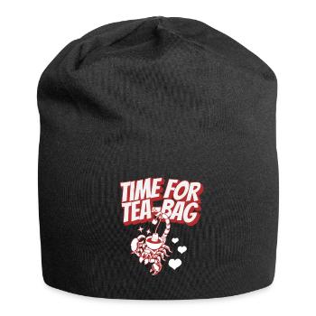 Time for Teabag - Jersey-Beanie - Schwarz - Vorne