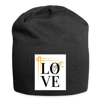 Love yourself - Jersey Beanie - black - Front