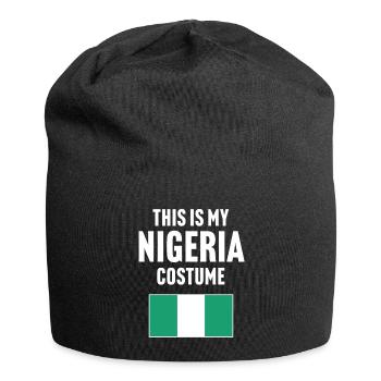 C’est mon costume nigérian - Bonnet en jersey - noir - Devant