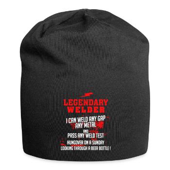 Legendary Welder - Jersey Beanie - black - Front