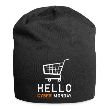 Cyber Monday shopping spree - Jersey Beanie - black - Front