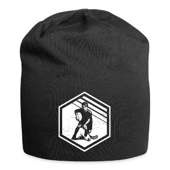 Floorball style for every occasion - Jersey Beanie - black - Front