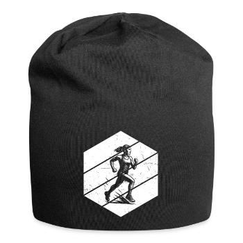 Running Fokus pur - Jersey-Beanie - Schwarz - Vorne