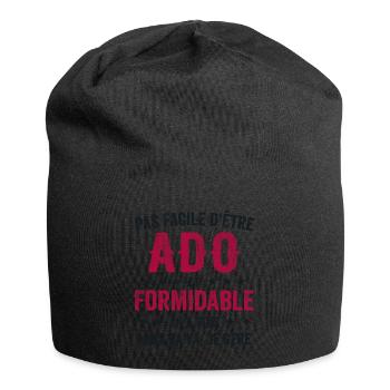 Teenager-Humor – Ich bin ein toller Teenager - Jersey-Beanie - Schwarz - Vorne