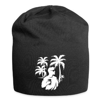 Fête Silhouette Holiday - Bonnet en jersey - noir - Devant
