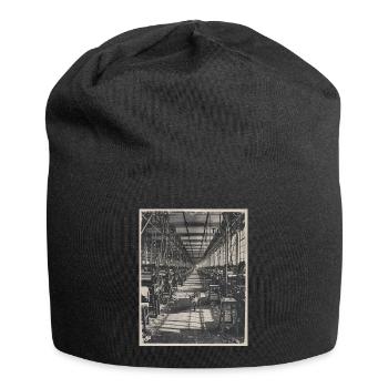 Lost Places Fox Retro Industrie Crime Animal - Bonnet en jersey - noir - Devant