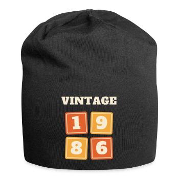 Cadeau vintage rétro vintage vintage pour le 40e anniversaire - Bonnet en jersey - noir - Devant