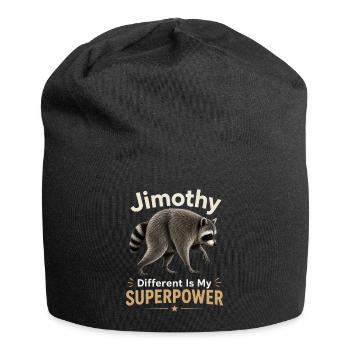 Jimothy Anders est mon super-pouvoir - Bonnet en jersey - noir - Devant