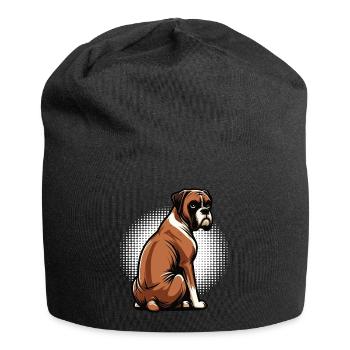 Boxer Boxer Holder Boxer Dog Boxer Owner Boxer Fan - Jersey Beanie - black - Front