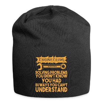 Engineer Student - Jersey Beanie - black - Front