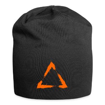 Triangle geometry icon - Jersey Beanie - black - Front
