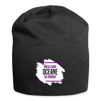 Océane - Bonnet en jersey - noir - Devant