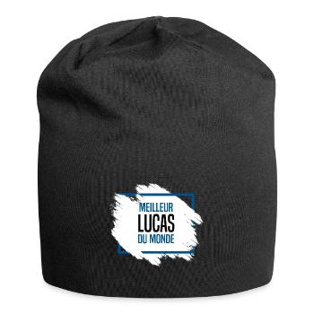 Lucas - Bonnet en jersey - noir - Devant