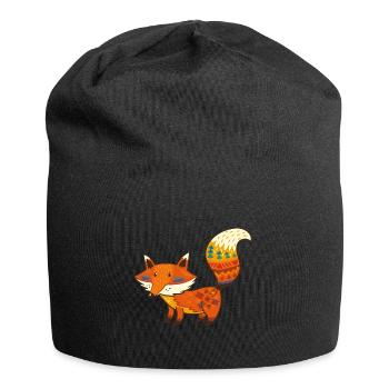 Wildtiere - Jersey-Beanie - Schwarz - Vorne