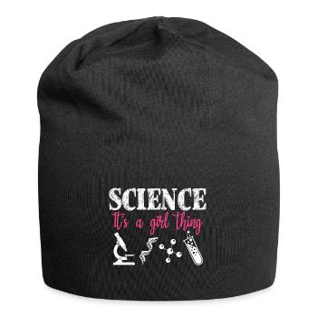 Science It’s a Girl Thing - Women in Stem - Bonnet en jersey - noir - Devant