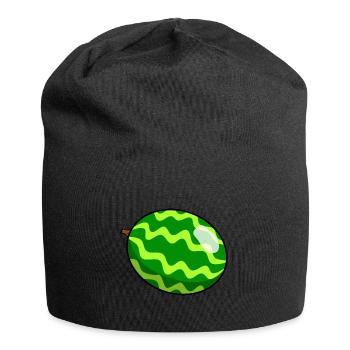 Melone - Jersey-Beanie - Schwarz - Vorne