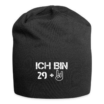 Anniversaire 30 29 plus cadeau de chemise - Bonnet en jersey - noir - Devant