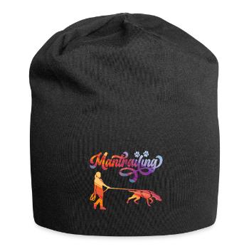 Mantrailing RAINBOW - Jersey-Beanie - Schwarz - Vorne
