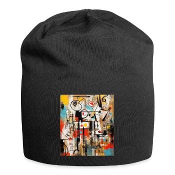 STREET ART IMAGINATION - Jersey Beanie - black - Front