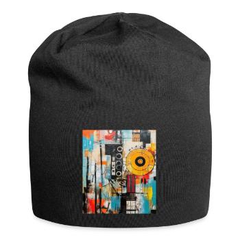 STREET ART IMAGINATION - Jersey Beanie - black - Front