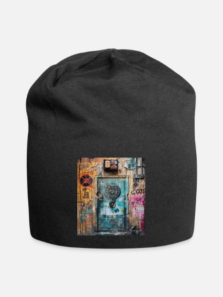 DER GEIST DER WALL STREET ART - Jersey-Beanie - Schwarz
