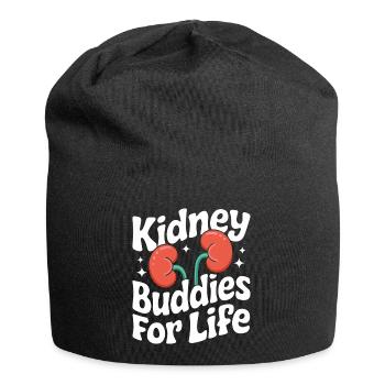 Kidney Donor Kidney Organ Donor - Jersey Beanie - black - Front
