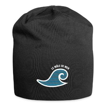 Le mâle de mer - Mer - Bonnet en jersey - noir - Devant