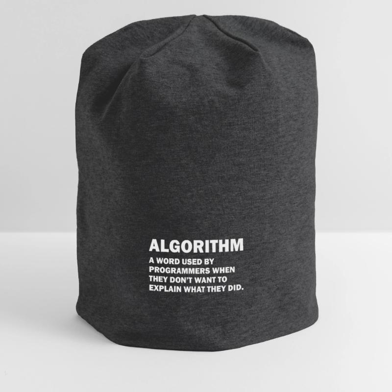 Algorithm Admin Informatique Nerd programmation Bonnet en jersey