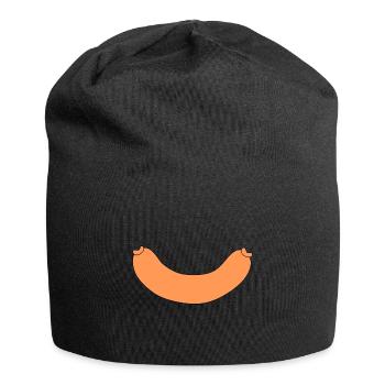 Saucisse - Bonnet en jersey - noir - Devant