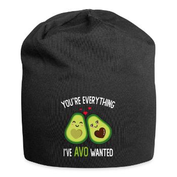 You're Everything I've AVO Wanted - Jersey Beanie - black - Front