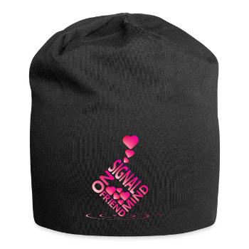 Amour - Bonnet en jersey - noir - Devant