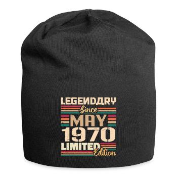 Mai 1970 Mai - Jubiläum Mai 1970 - Jersey-Beanie - Schwarz - Vorne