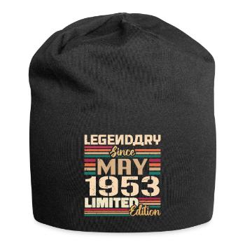 Mai 1953 Mai - Jubiläum Mai 1953 - Jersey-Beanie - Schwarz - Vorne