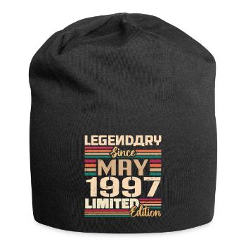 Mai 1997 Mai - Jubiläum Mai 1997 - Jersey-Beanie - Schwarz - Vorne