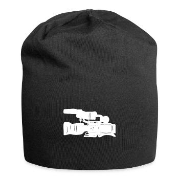 Movie camera. Camera operator. gift - Jersey Beanie - black - Front