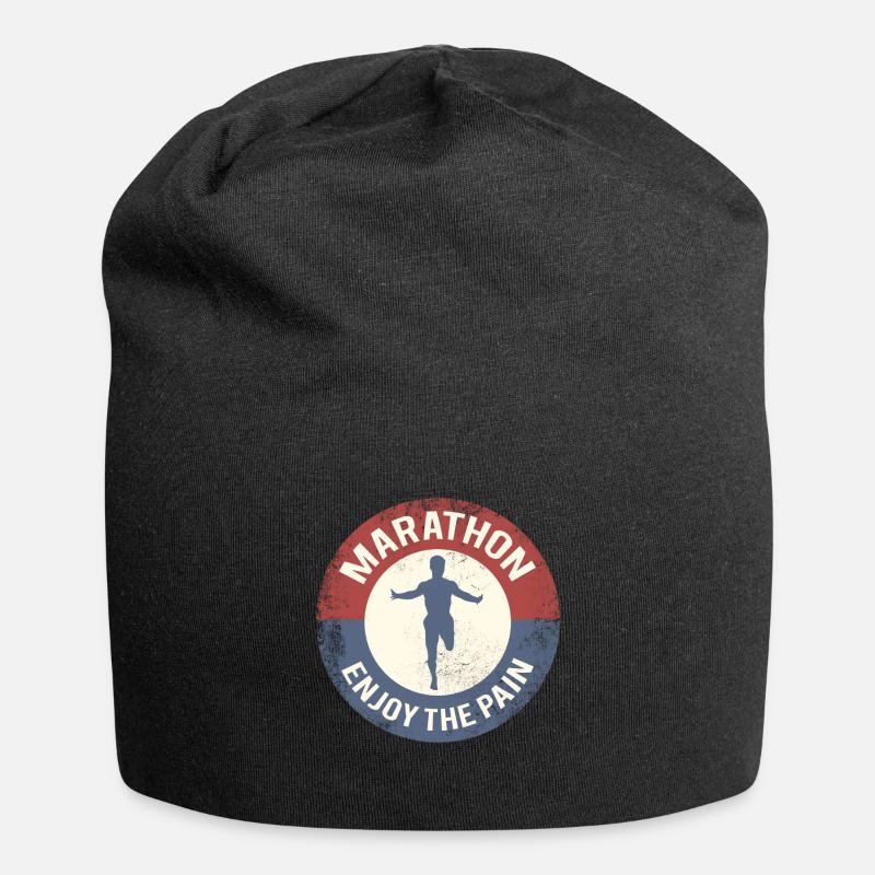 marathon - Bonnet en jersey - noir