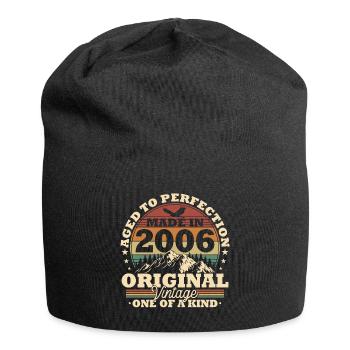 Original 2006 vintage vintage cadeau d’anniversaire - Bonnet en jersey - noir - Devant