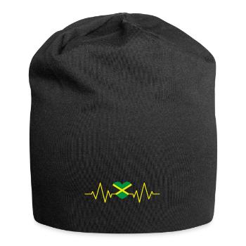Pouls de la Jamaïque - Bonnet en jersey - noir - Devant