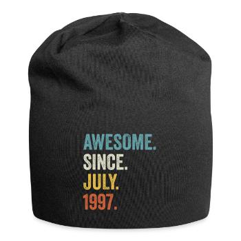Génial depuis juillet 1997 25ème anniversaire - Bonnet en jersey - noir - Devant