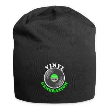 Vinyl Generation - Jersey Beanie - black - Front