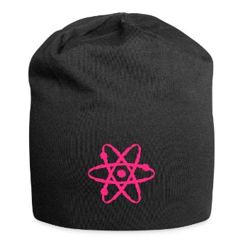 Wissenschaft Symbol - Jersey-Beanie - Schwarz - Vorne