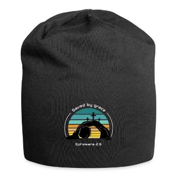 Sauvé par la grâce - Bonnet en jersey - noir - Devant